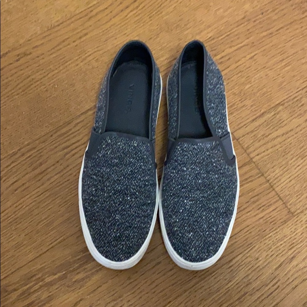Vince Grey slip on sneakers